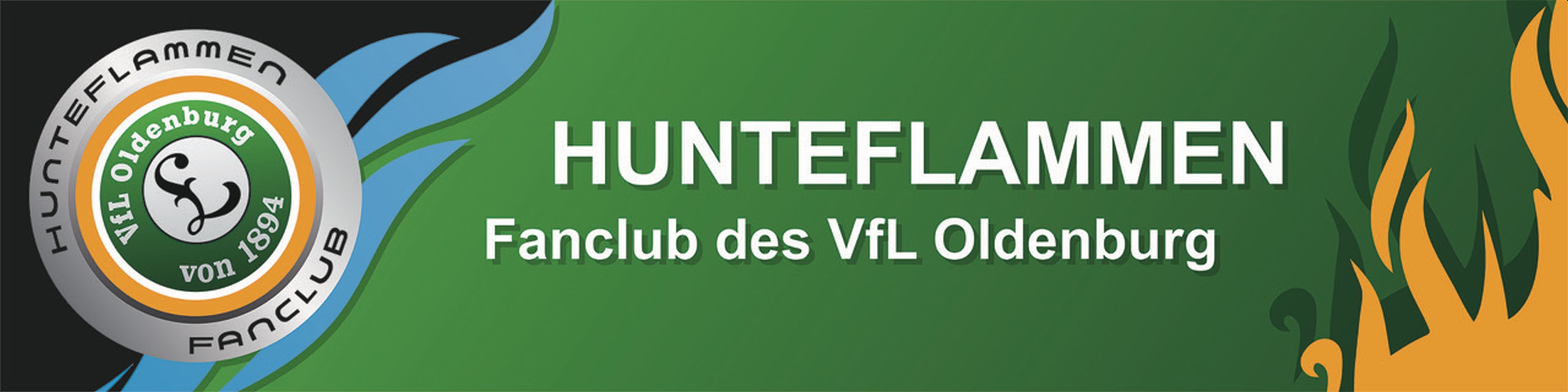 Banner Fanclub Hunteflammen